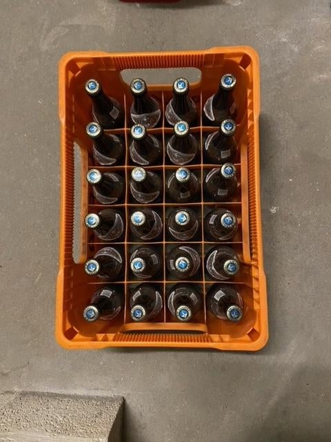 Orval 2018 - Bac complet 24 bouteilles, Collections, Enlèvement ou Envoi, Neuf, Bouteille(s), Autres marques