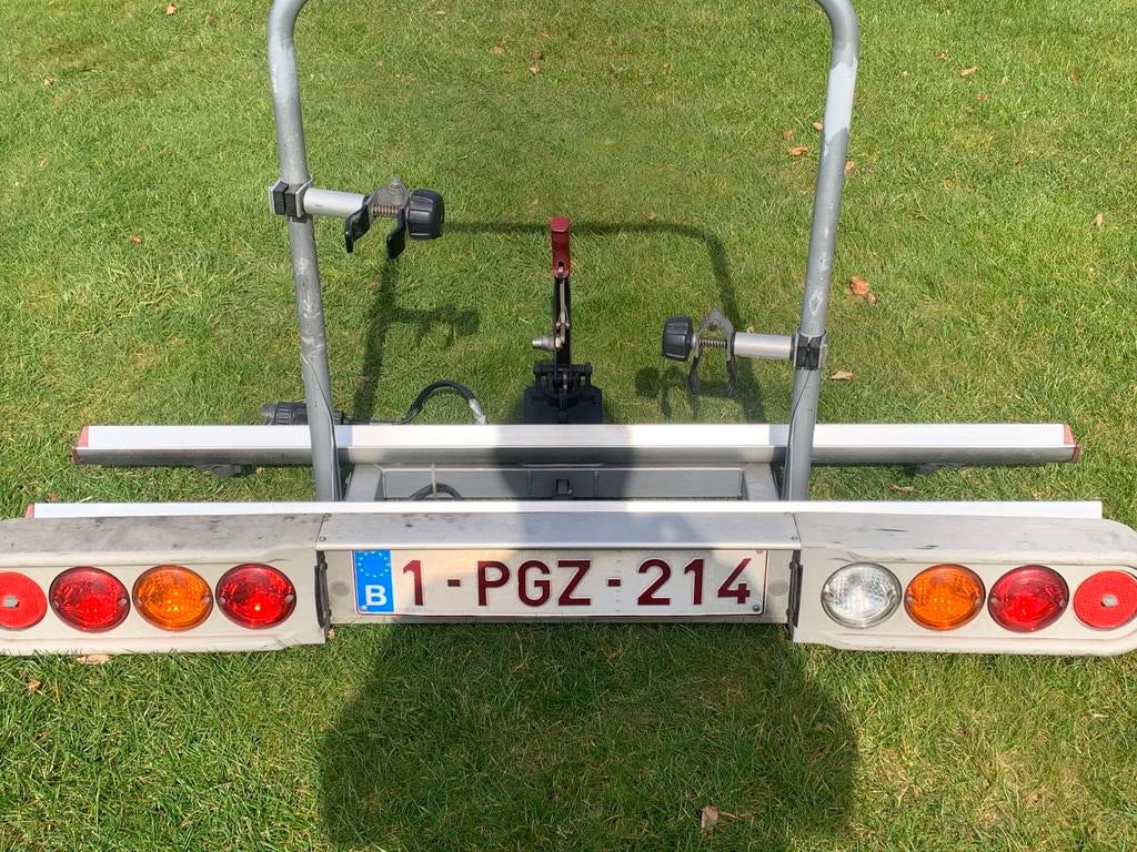 Fietsdrager voor 2 electrische fietsen, Ophalen, Gebruikt