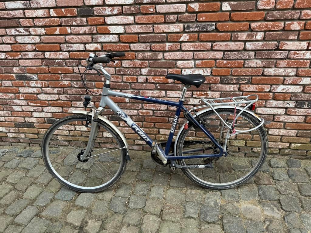 Fiets heren, Fietsen en Brommers, Gebruikt, Versnellingen, 65 cm of meer, Ophalen