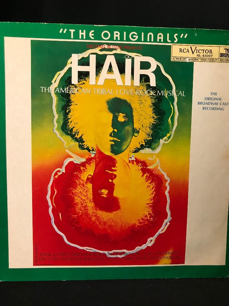 HAIR The Original  Soundtrack Lp, Ophalen of Verzenden, Gebruikt, 12 inch