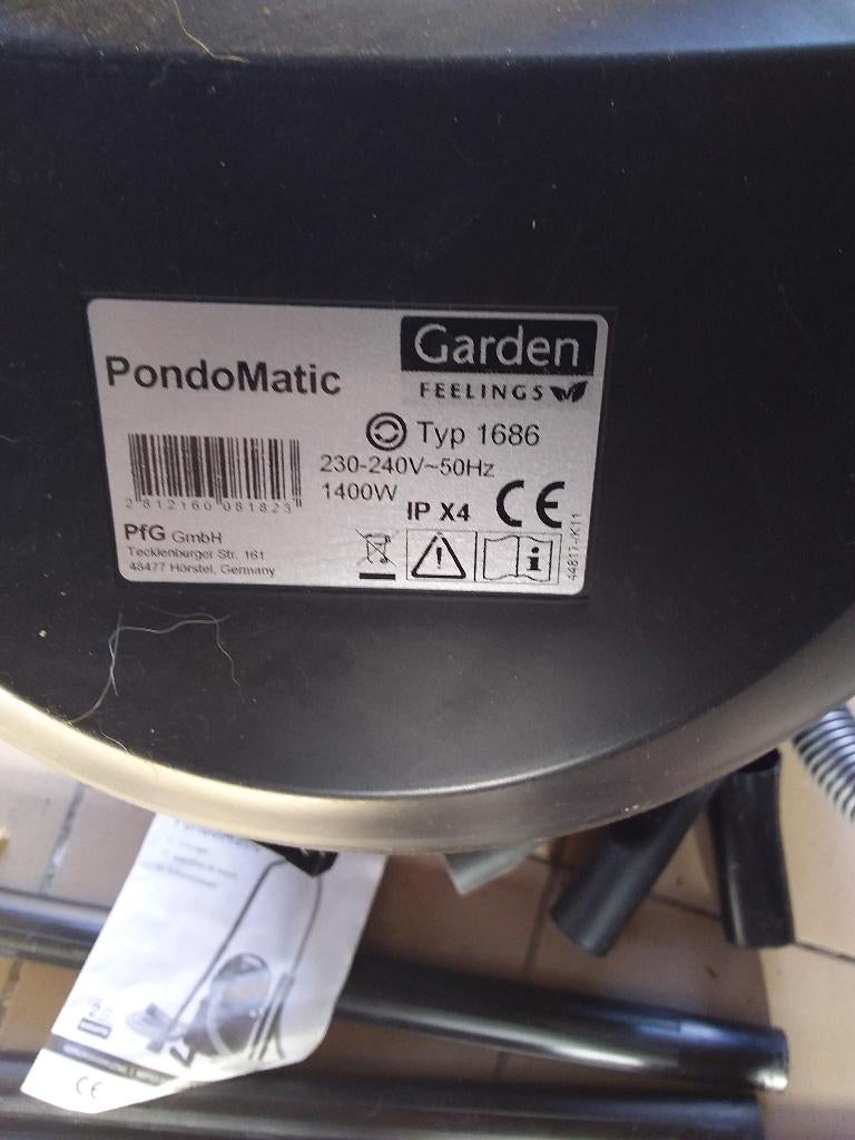 Aspirateur d etangs bassin, Tuin en Terras, Ophalen, Nieuw, Vijverstofzuiger