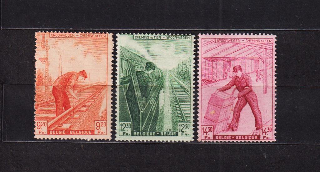 België Spoorwegzegels 1942 TR260-TR262 **, Verzenden, Postfris, Postfris