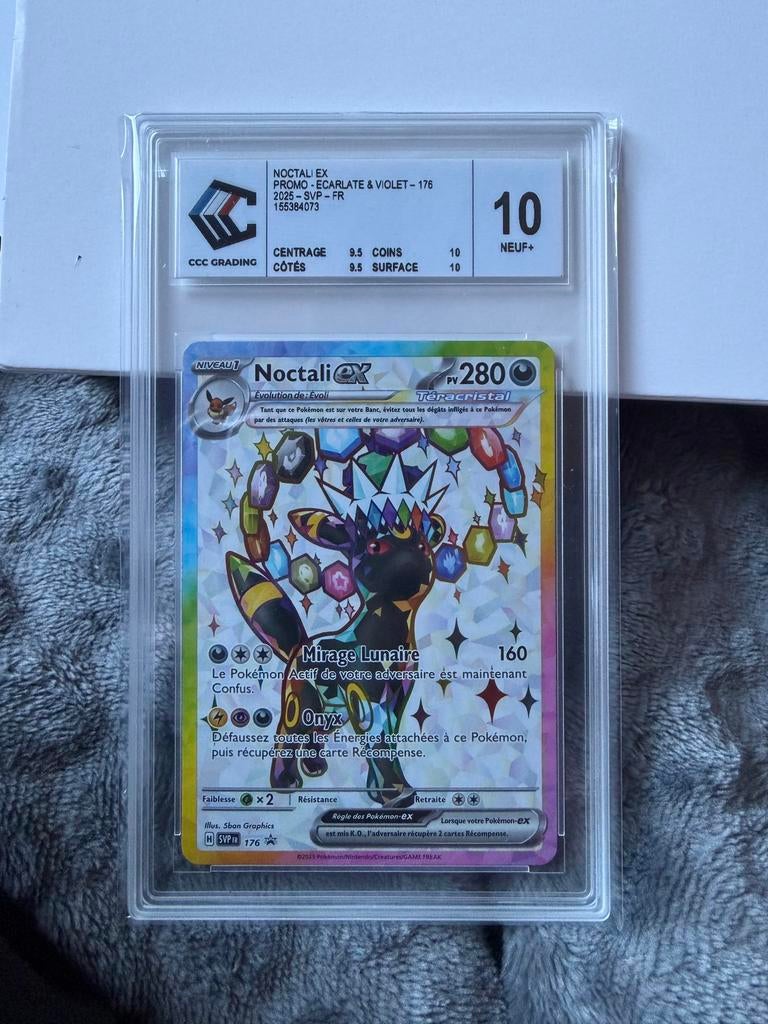 Carte Pokémon Noctali promo 176 - CCC 10, Enlèvement ou Envoi, Comme neuf