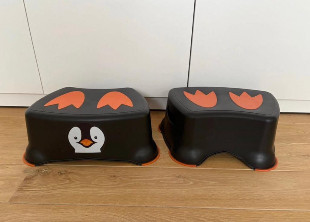 Kinder baby opstapje, Kinderen en Baby's, Ophalen, Zo goed als nieuw