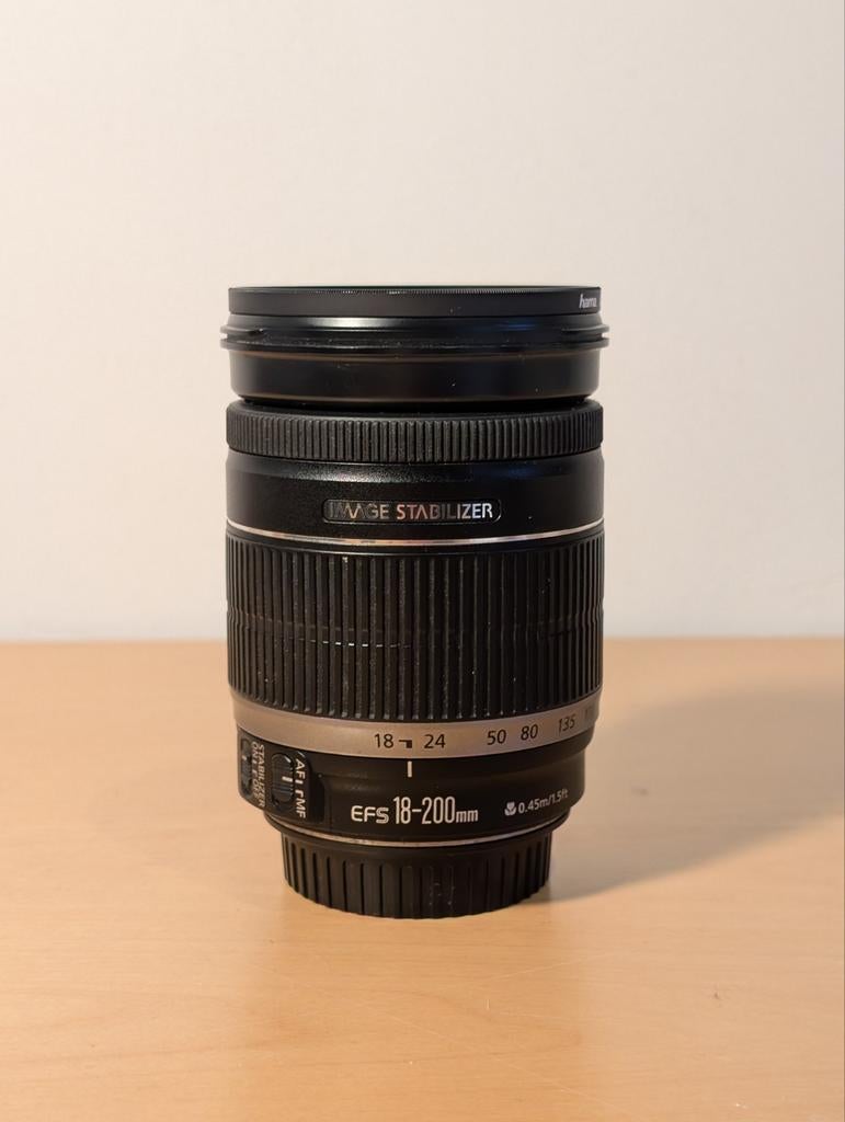 Canon EF-S 18-200mm 3.5-5.6, Ophalen