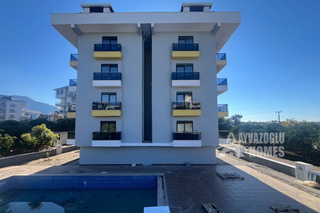 Duplex 2+1 in Oba, nieuwe residentie, Immo, Buitenland, 115 m², 3 kamers, Turkije, Stad