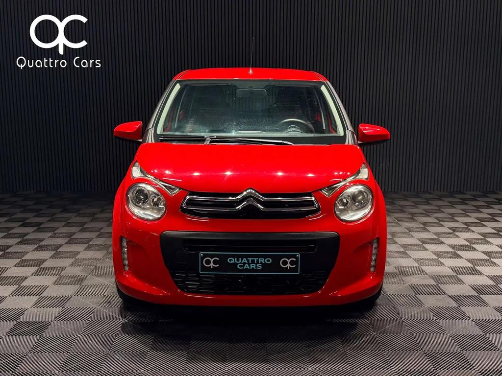 Citroën C1 1.0 VTi - 5 Portes - 33.000 KM - Garantie 12 Moi, Autos, Citroën, Rouge, Achat, 998 cm³, Euro 6