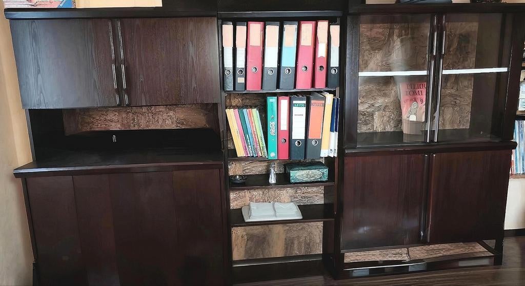 3 armoires bibliothèques, Antiquités & Art, Enlèvement