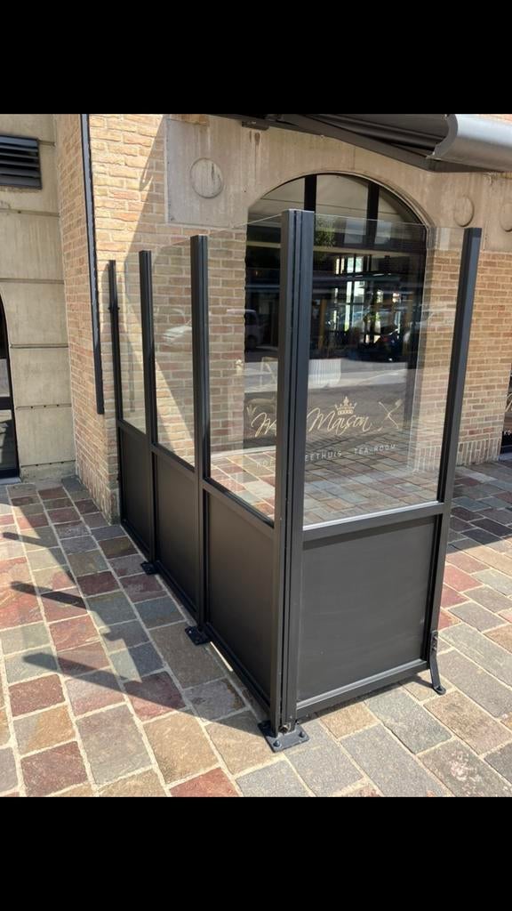 Windscherm, Tuin en Terras, Tuinschermen, Ophalen, Zo goed als nieuw, Aluminium