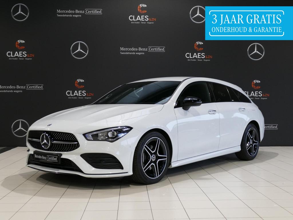 Mercedes-Benz CLA-klasse 180d Shooting Brake AMG Line DOS 39, Auto's, Mercedes-Benz, CLA, Stof, Gebruikt, Zwart