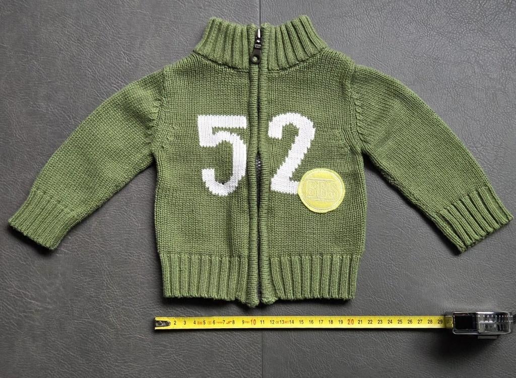 Groen vestje voor baby   Merk: Beebies  Maat: 68, Kinderen en Baby's, Babykleding | Maat 68, Zo goed als nieuw, Jongetje of Meisje