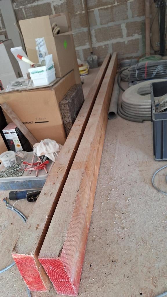 Madriers Douglas 63 mm x 175 mm - 75 mm x 225 mm, Bricolage & Construction, Bois & Planches, Utilisé, Poutre, Autres essences de bois