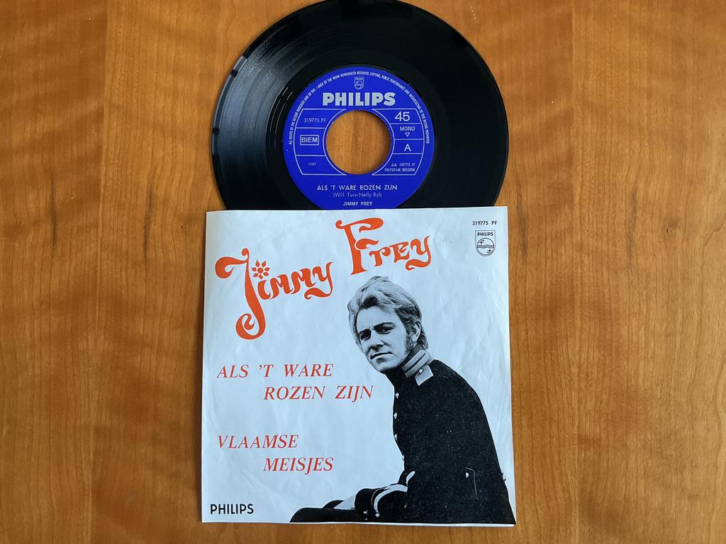 Jimmy Frey - Als ‘T Ware Rozen Zijn, Cd's en Dvd's, Vinyl | Nederlandstalig, Ophalen of Verzenden, Gebruikt