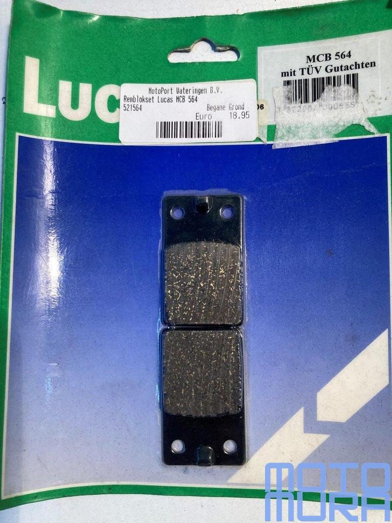 TRW MCB564 remblokken set Fantic Triakl Beta TR  remblokken, Motoren, Onderdelen | Overige, -, -, Nieuw, Ophalen of Verzenden