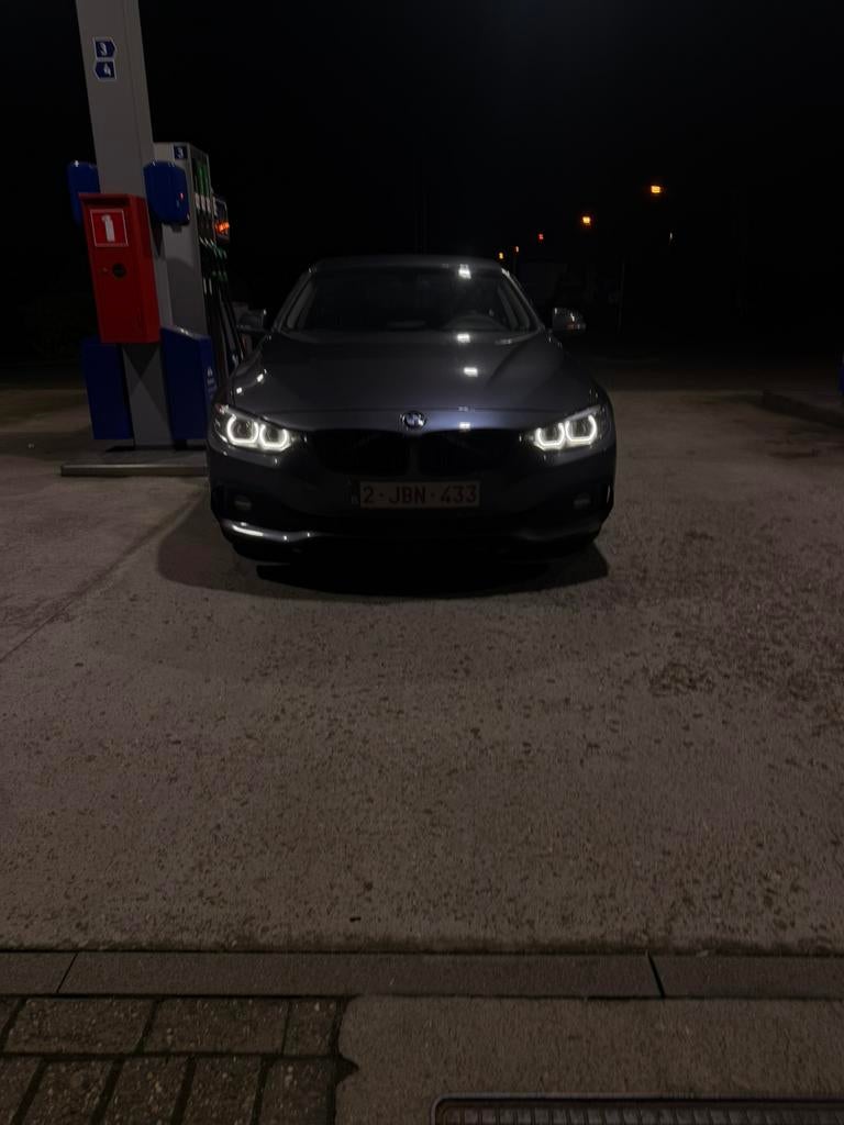 BMW 420i Grand Coupé 2020, Autos, Cuir, Argent ou Gris, Entretenue par le concessionnaire, Noir