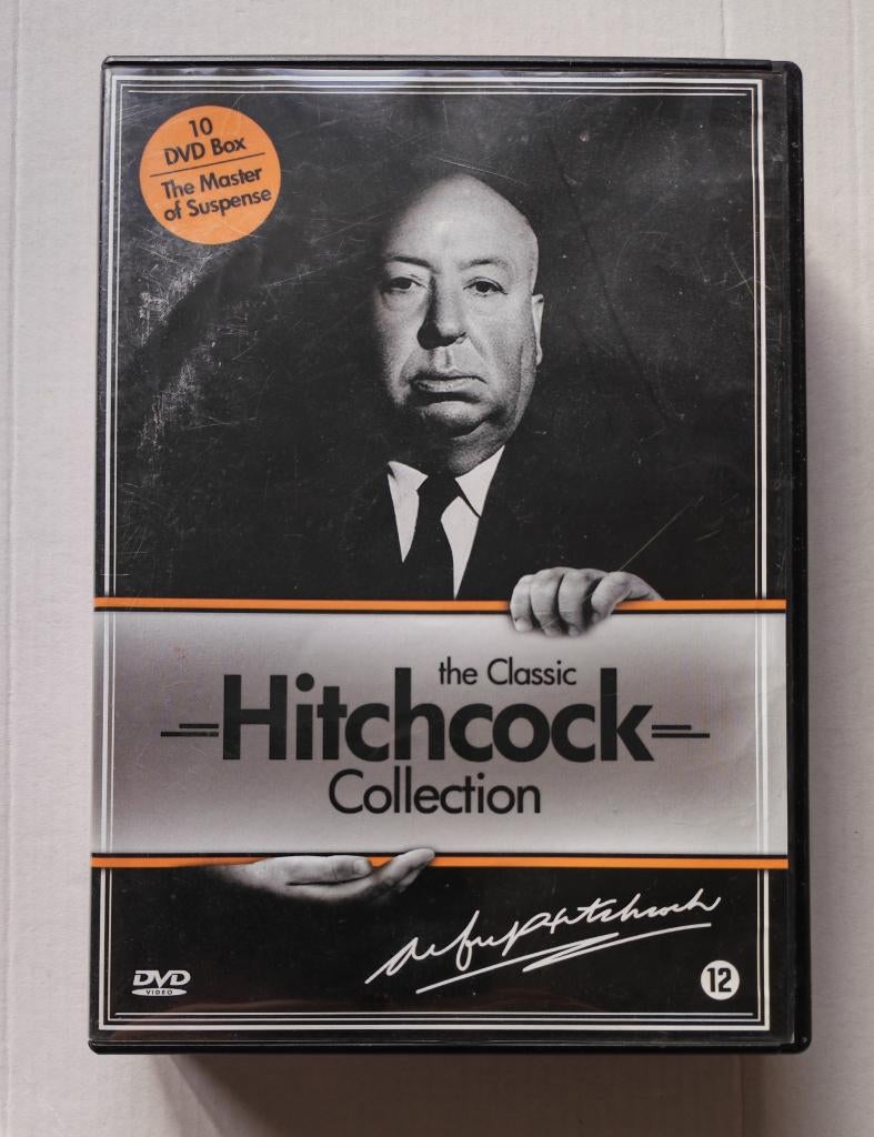 Alfred Hitchcock - The classic Hitchcock collection (10DVD), Cd's en Dvd's, Boxset, Ophalen of Verzenden, Zo goed als nieuw, Bovennatuurlijke thriller
