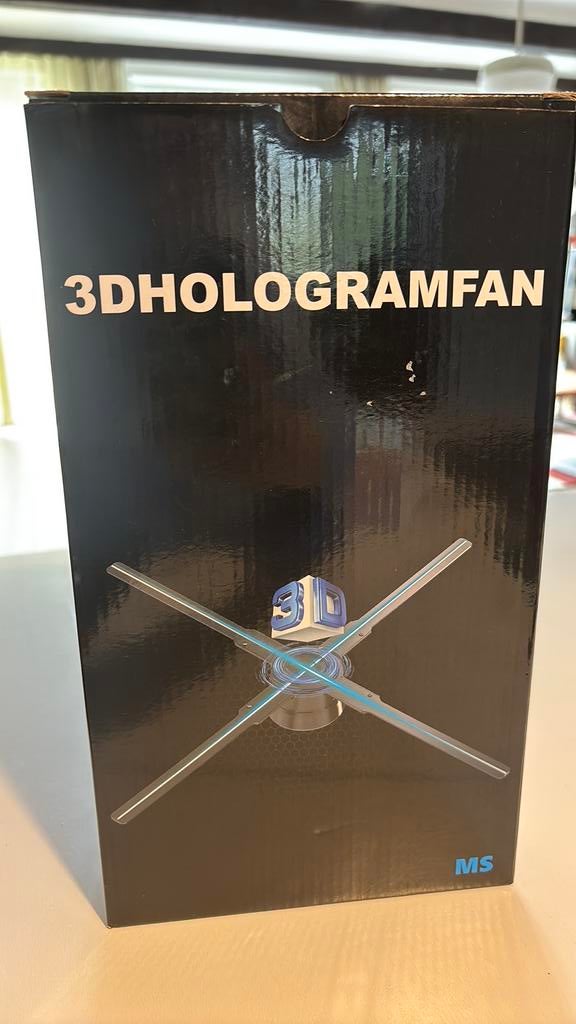 3D Hologram fan (Missyou), Ophalen, Nieuw