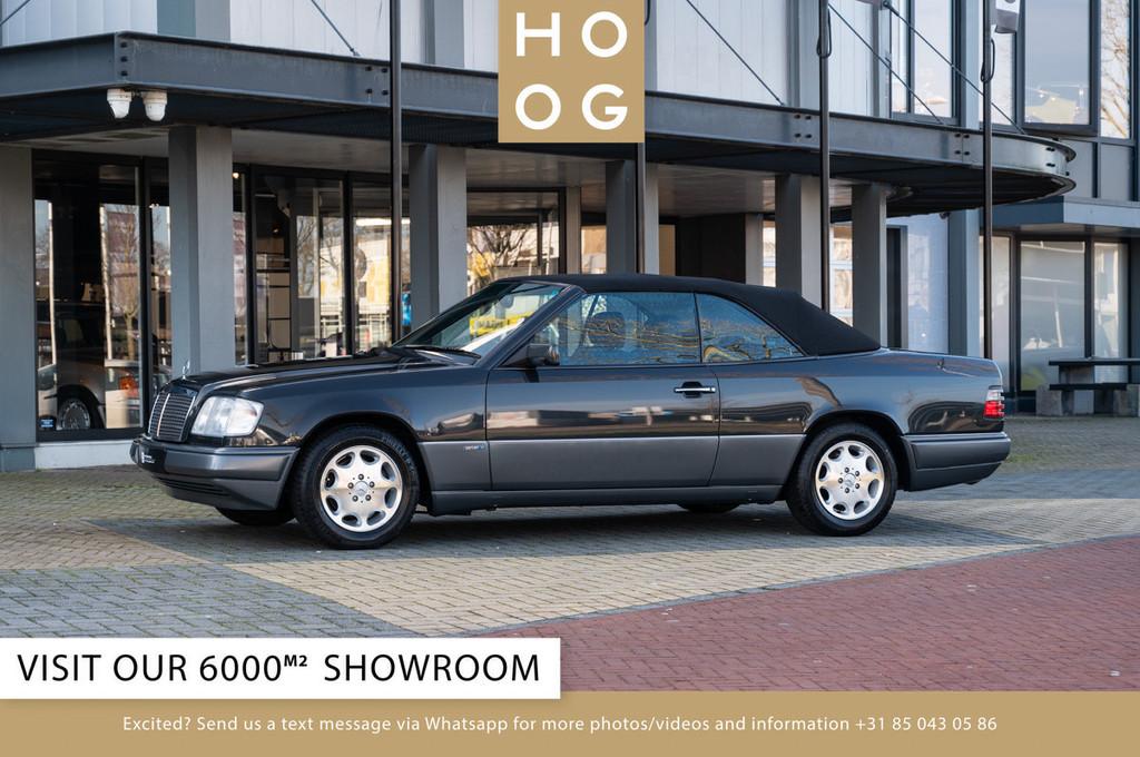 Mercedes-Benz E-Klasse E220 Cabriolet ( W124 ) (bj 1995), Auto's, 4 zetels, 2199 cc, Cabriolet, Zwart