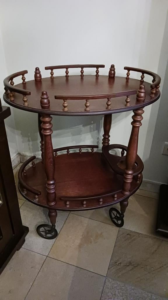 Serveerwagentje, Ophalen