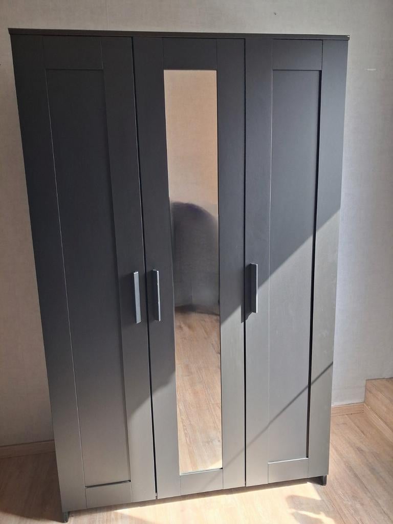 1persoonbed + 3deurs kleerkast, Huis en Inrichting, Slaapkamer | Complete slaapkamers, Ophalen, Gebruikt