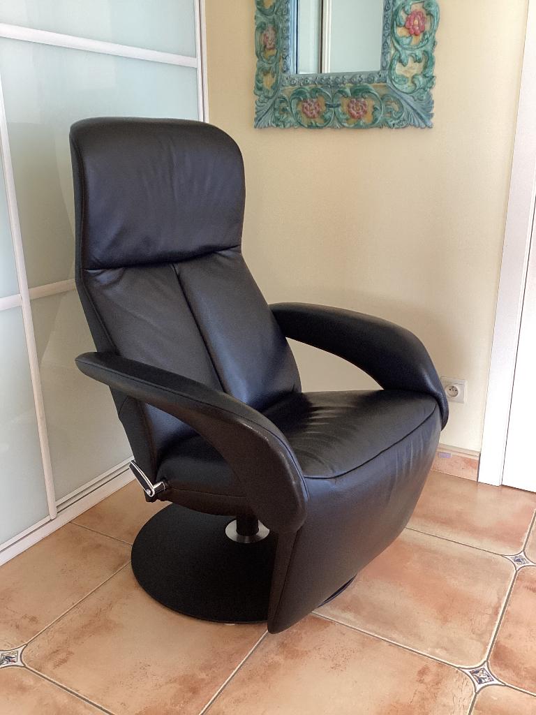 Recente Jori relax Symphony mono-move(topmodel Jori), Huis en Inrichting, Fauteuils, Ophalen, Zo goed als nieuw, Leer, Durlet Sede Leolux Knoll Vitra benz eames