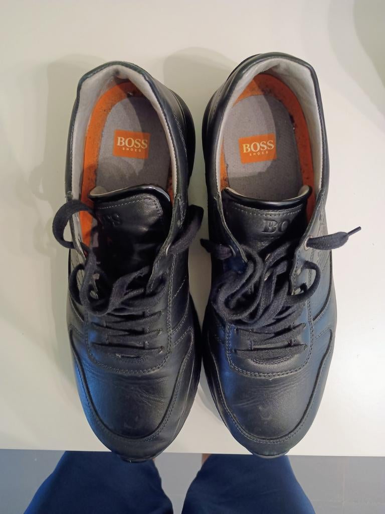 Zwarte Hugo Boss schoenen 43, Ophalen of Verzenden