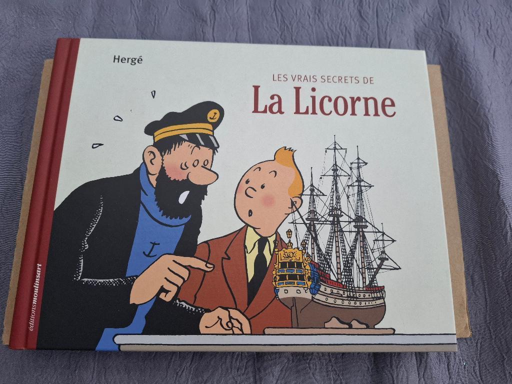 Tintin Les vrais secrets de la Licorne   HERGE 2006, Livres, Enlèvement ou Envoi