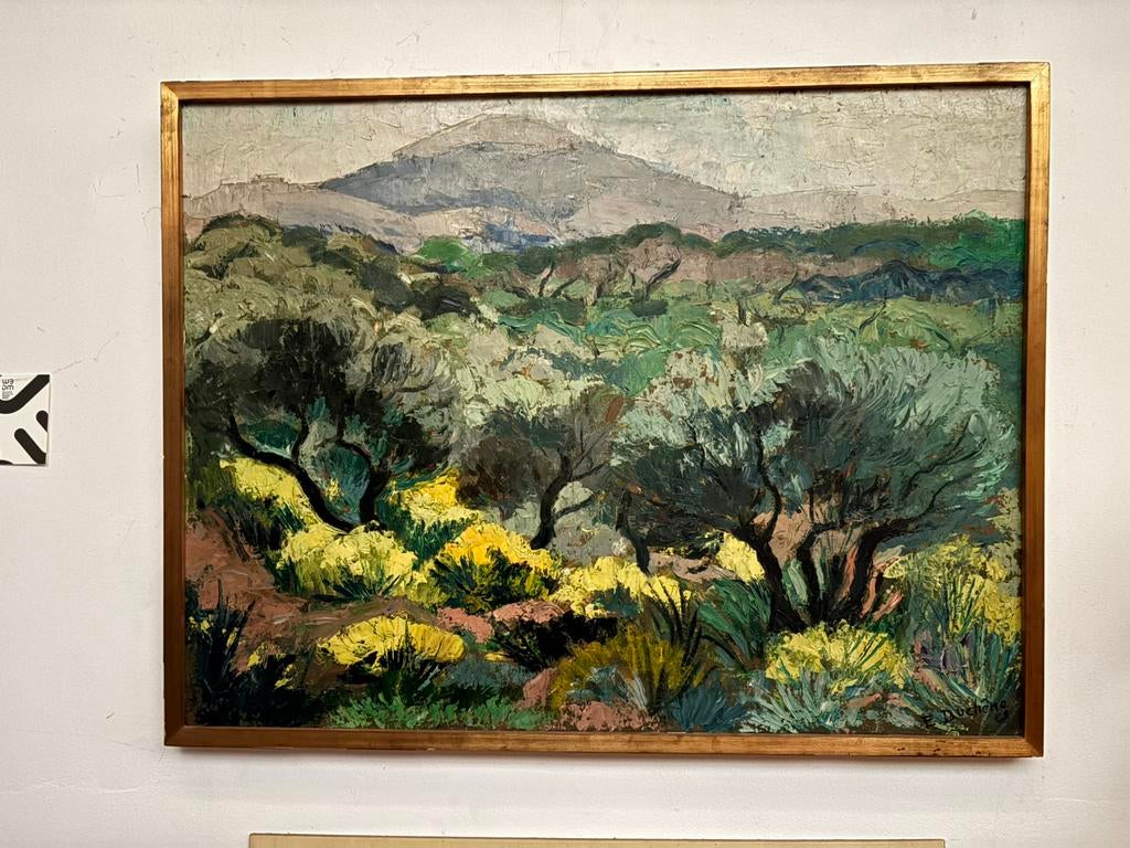 Peinture Vallée Ohain signée Duchene, Antiquités & Art, Enlèvement