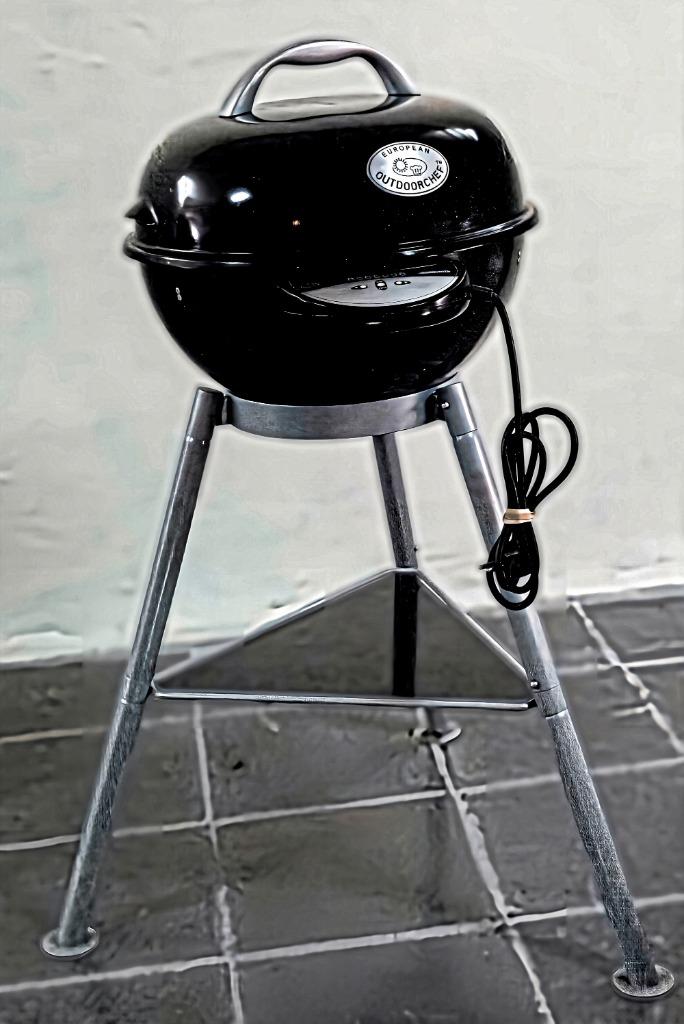 Barbecue électrique, Enlèvement, Utilisé, Outdoor chef