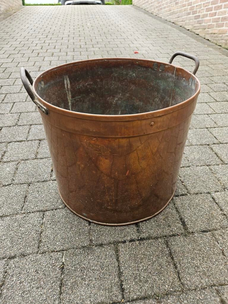 Bouilloire en cuivre de 50 cm de diamètre, Maison & Meubles, Enlèvement, Comme neuf