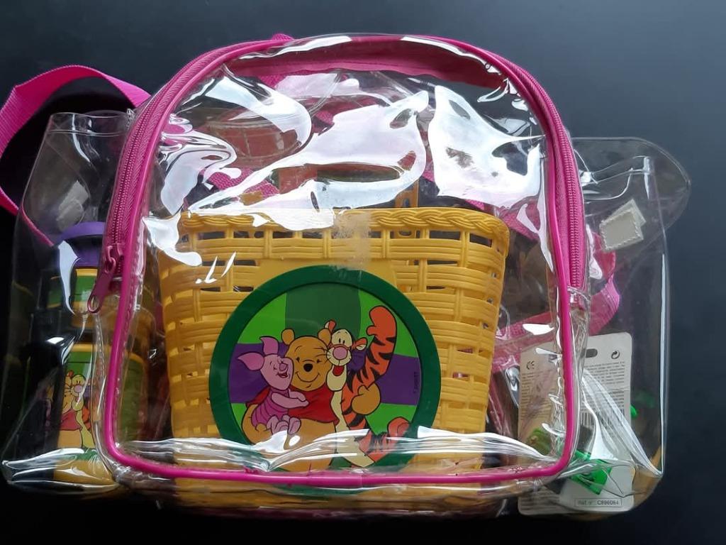 Fietsmandje, bel en drinkbus Winnie The Pooh  NIEUW, Fietsen en Brommers, Ophalen, Nieuw