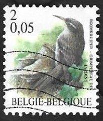 1 Postzegel België 2000 Vogels Boomkruiper, Enlèvement ou Envoi, Affranchi, Timbre-poste, Autre