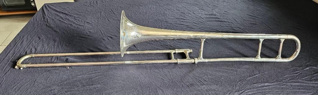 Olds Recording Trombone, Musique & Instruments, Instruments à vent | Trombones, Enlèvement, Utilisé, Ténor, Avec valise