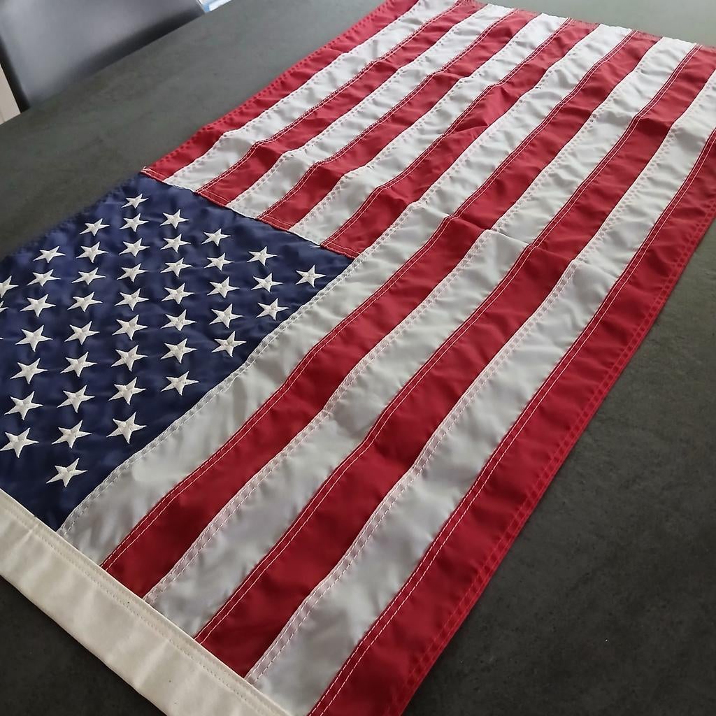 Amerikaanse vlag USA 95 x 55cm, Diversen, Vlaggen en Wimpels, Ophalen of Verzenden, Zo goed als nieuw