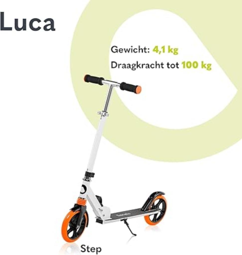 LIONELO Luca step tot 100 kg SNELLE GRATIS LEVERING, Fietsen en Brommers, Steps, Verzenden, Nieuw