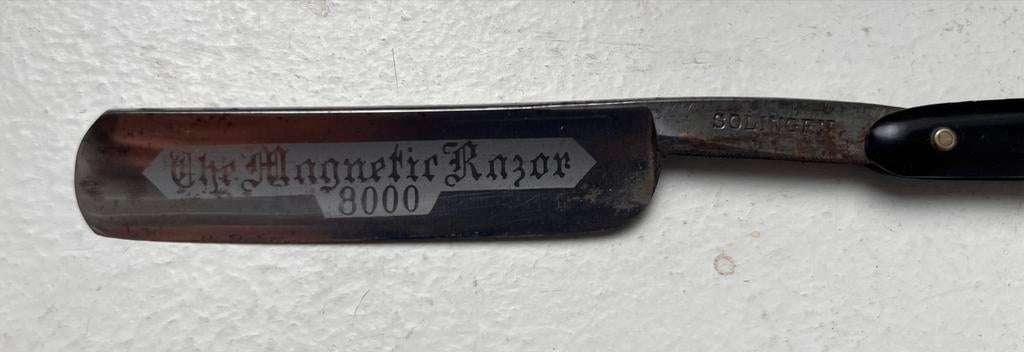 Rasoir Solingen magnétique antique 8000, Antiquités & Art, Enlèvement
