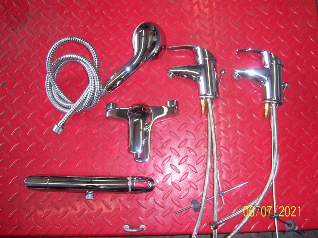 grues, Bricolage & Construction, Enlèvement, Utilisé, Chrome, Robinet