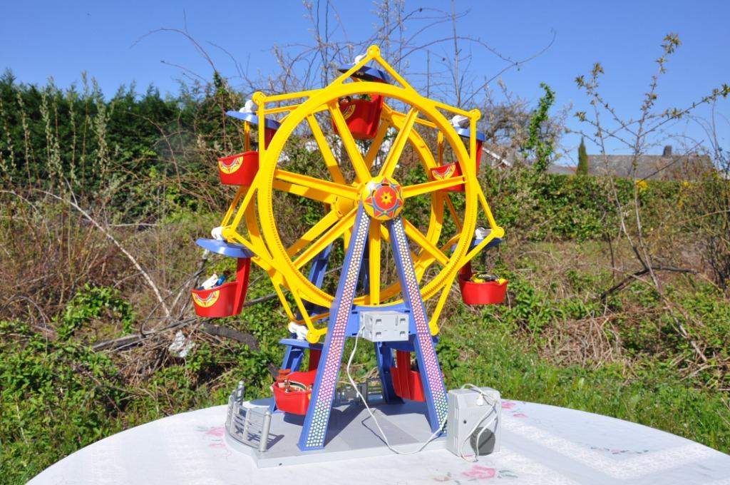 D playmobil grande roue de fête foraine automatisée, Enlèvement, Utilisé