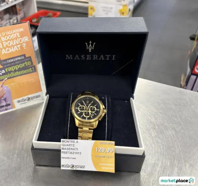 Montre à quartz Maserati R8873621013, Enlèvement, Comme neuf, Montre-bracelet, Autres marques