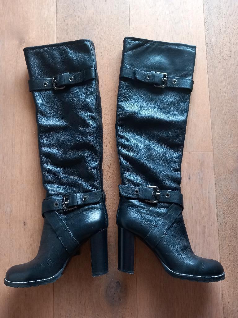 BOTTES EN CUIR, Enlèvement ou Envoi, Comme neuf, THE SELLER, Bottes hautes
