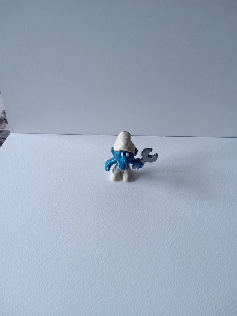 Schtroumpf Mécanicien Plagiat, Enlèvement ou Envoi, Utilisé, Poupée, Figurine ou Peluche