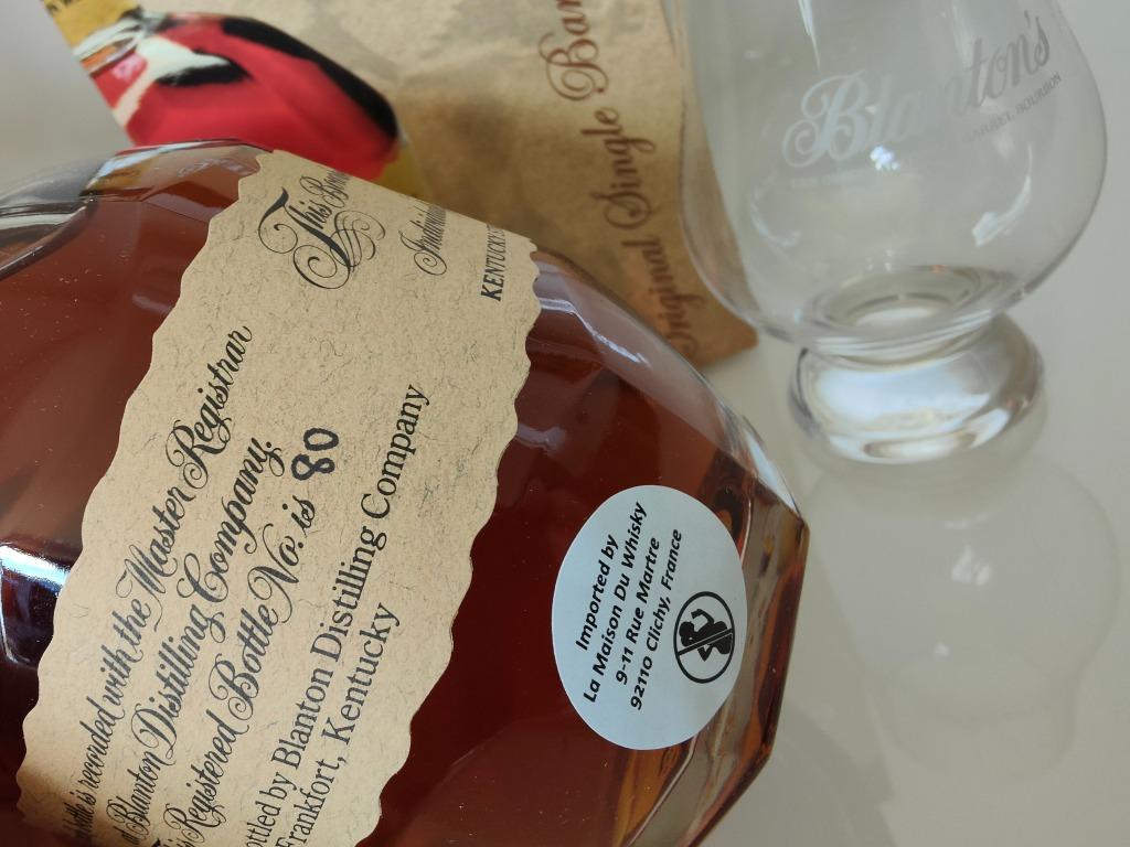 Blanton's Original,by LMDW, Bottle 80, Barrel 719, Stopper T, Ophalen of Verzenden, Nieuw, Noord-Amerika, Overige typen