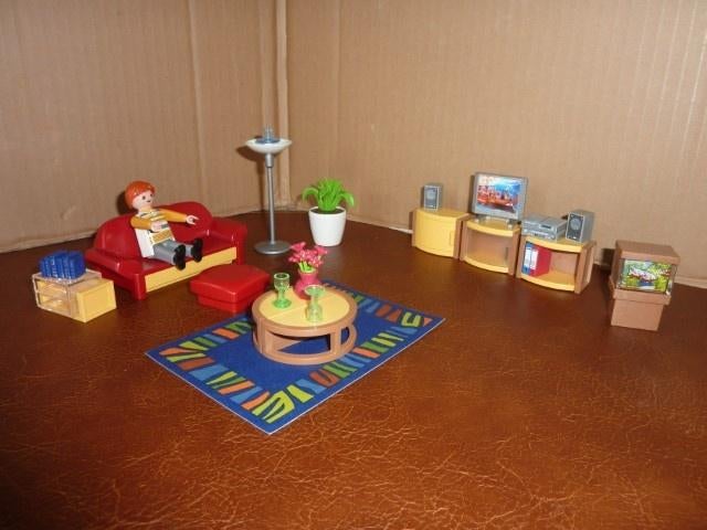 Salon, armoires, meubles pour maison, villa, hôtel, Enfants & Bébés, Jouets | Playmobil, Comme neuf, Ensemble complet, Enlèvement ou Envoi