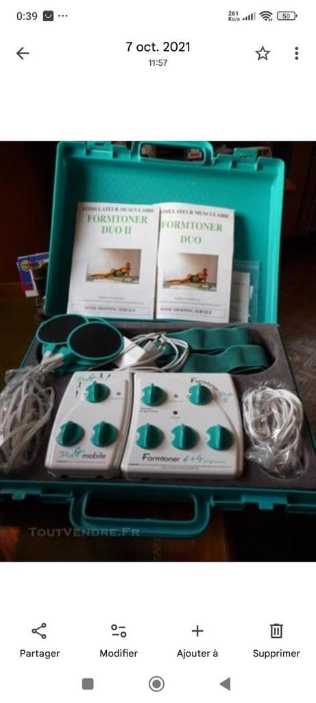 Electro stimulateur musculaire formtoner duo, Neuf, 9 avenue de hopital francais 1081 Bruxelles, Rachbaaj@yahoo.fr, Soins du corps