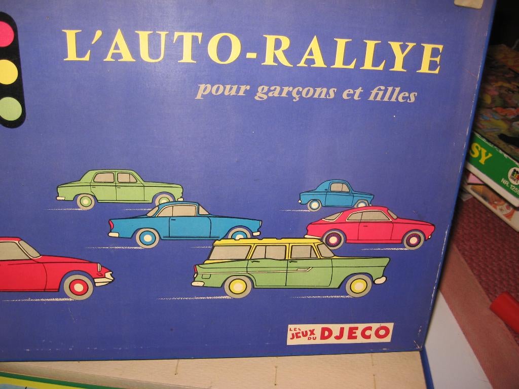 Auto-Rallye Vintage pour garçons et filles., Enlèvement ou Envoi, Comme neuf, Compter