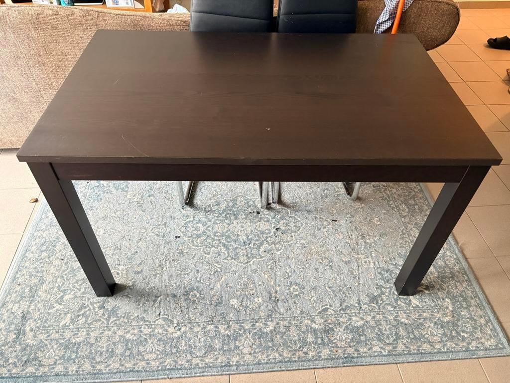 Tafel uitschuifbaar, ikea, Ophalen, 50 tot 100 cm, Zo goed als nieuw, Vijf personen of meer