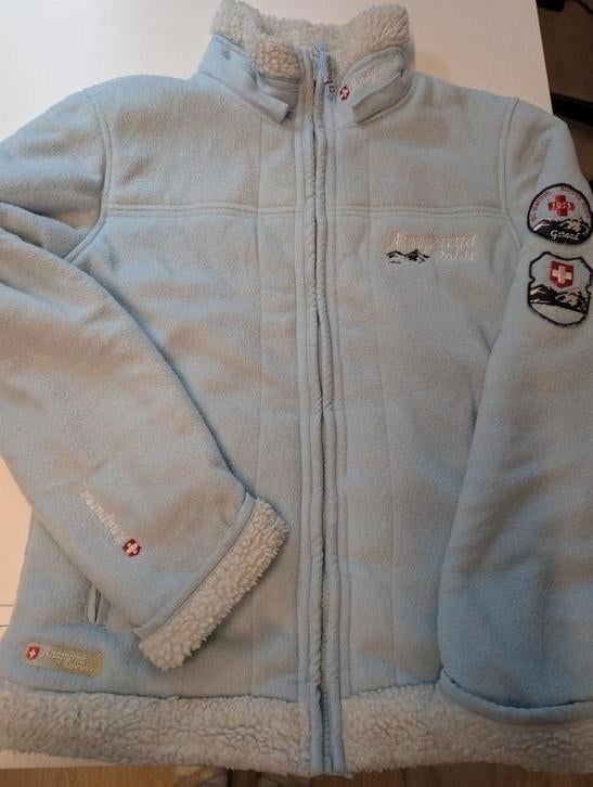 Manteau Annapurna en fourrure, Taille 38/40 (M), Enlèvement ou Envoi, Comme neuf, Bleu