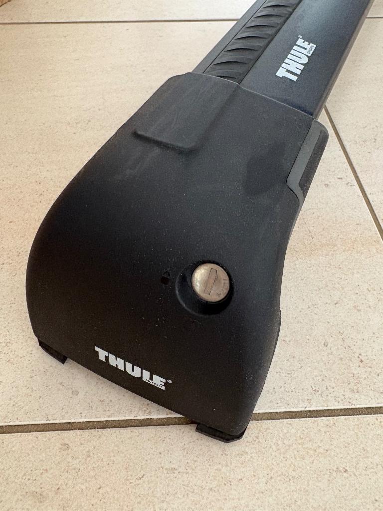 Barre de toit Thule - Volvo XC 90 (>2015) - XC 60 (>2017), Autos : Pièces & Accessoires, Autres pièces automobiles, Volvo, Utilisé