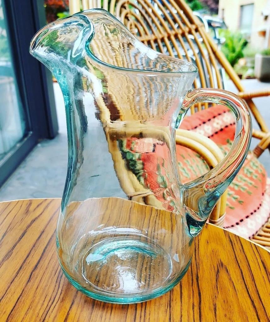 Glazen waterkaraf, Ophalen of Verzenden