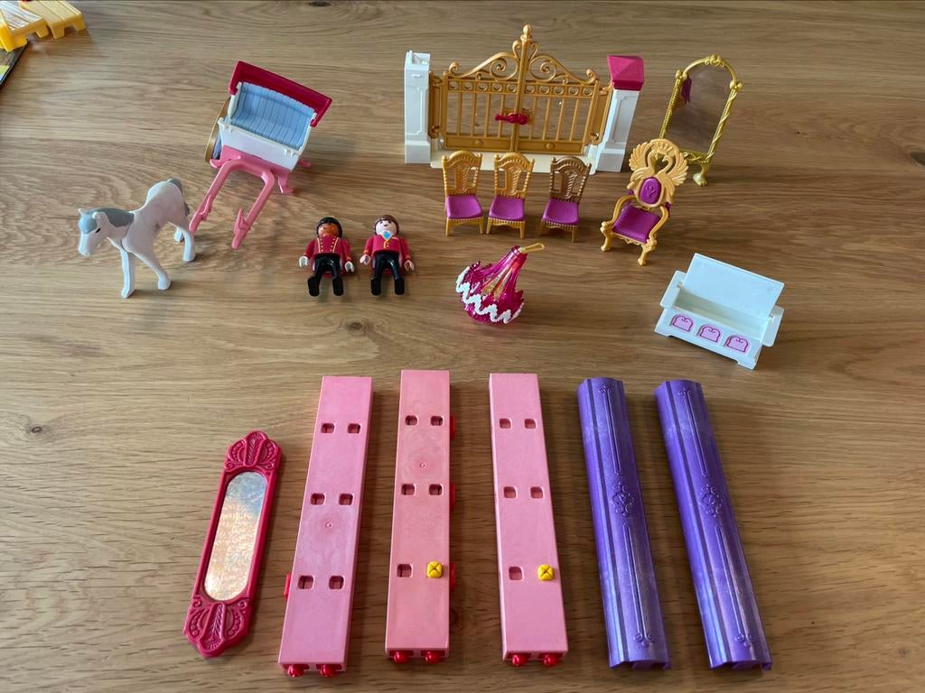 Losse onderdelen van playmobil prinsessenkasteel, Kinderen en Baby's, Speelgoed | Actiefiguren, Gebruikt, Ophalen of Verzenden